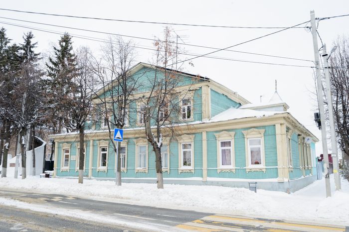 Зарайск. Виды города. Зима