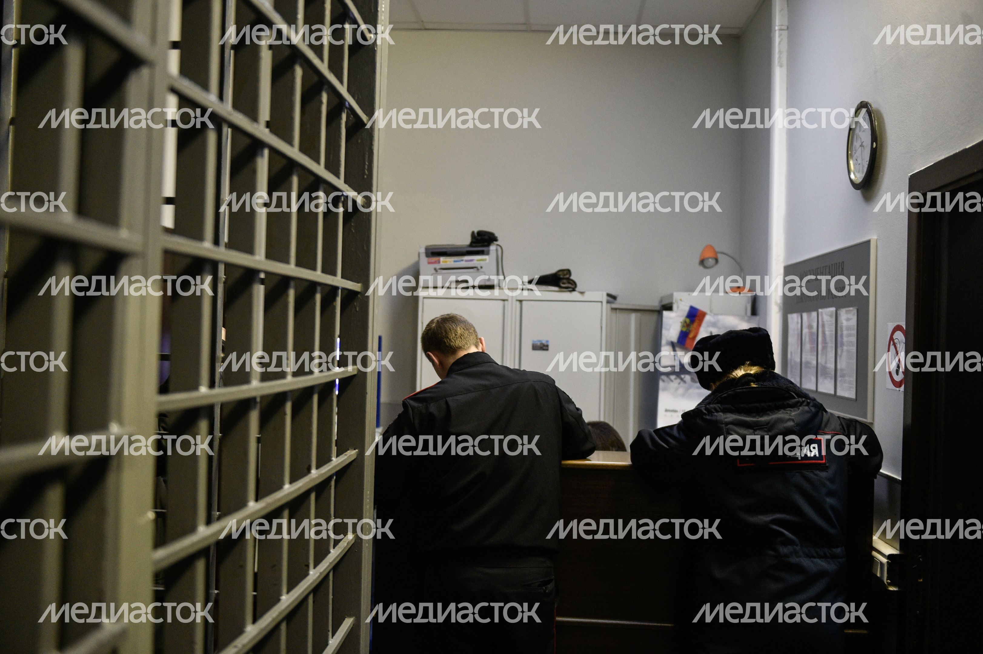 Работа Полции на Казанском вокзале