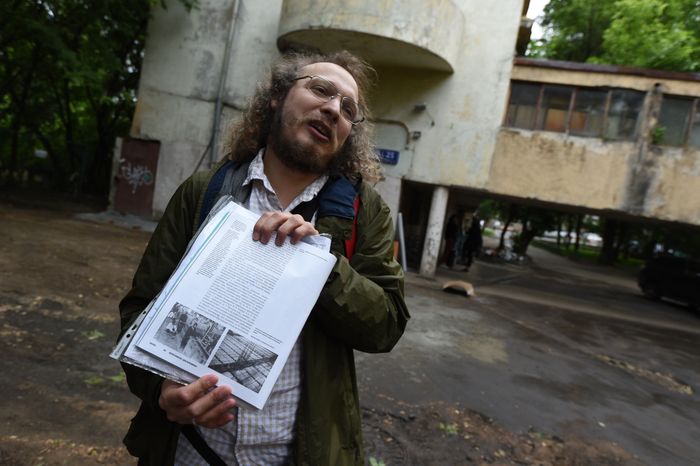Памятник конструктивизма «Дом Наркомфина» в Москве