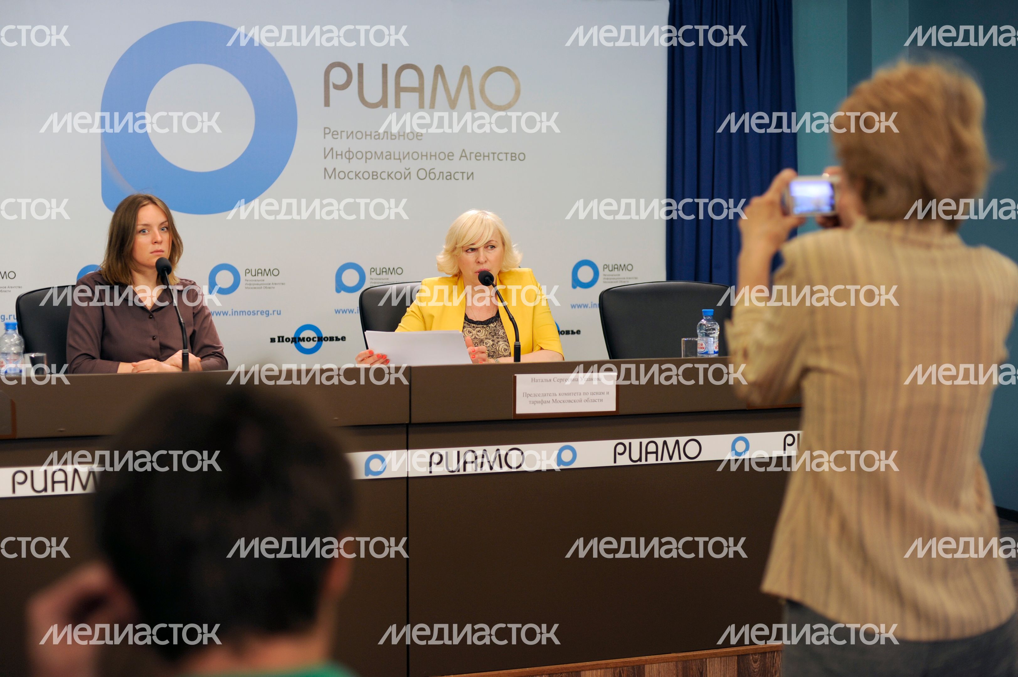 Пресс-конференция Натальи Ушаковой в РИАМО