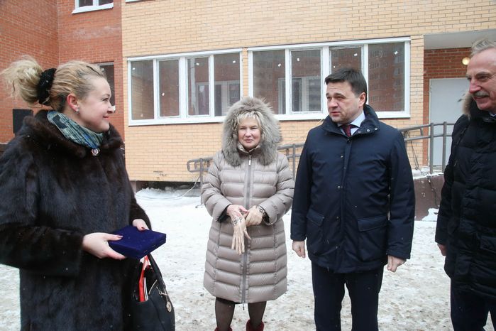 Вручение первых ключей дольщикам ЖК «Грин Сити» в Люберцах