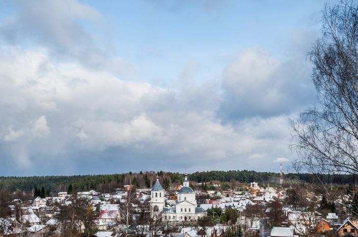 Виды города Верея