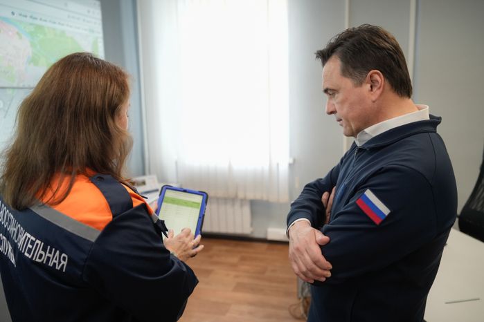 Андрей Воробьев проверил работу МОС АВС в Орехово-Зуеве