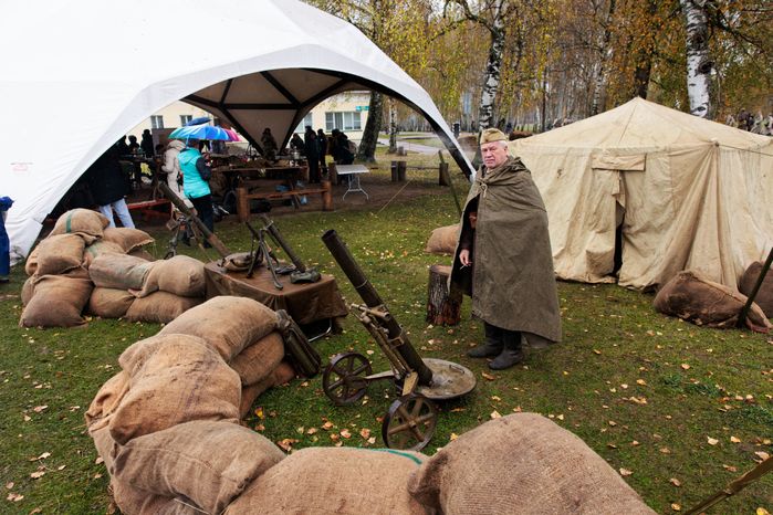 Военно-исторический фестиваль «Москва за нами. 1941 год» на Бородинском поле