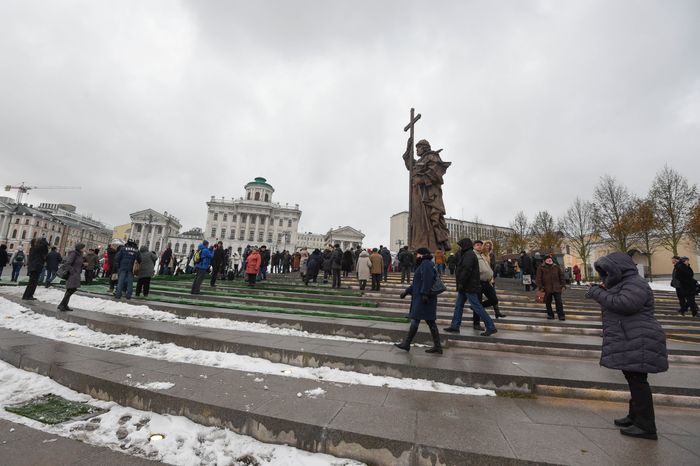 Памятник князю Владимиру в Москве