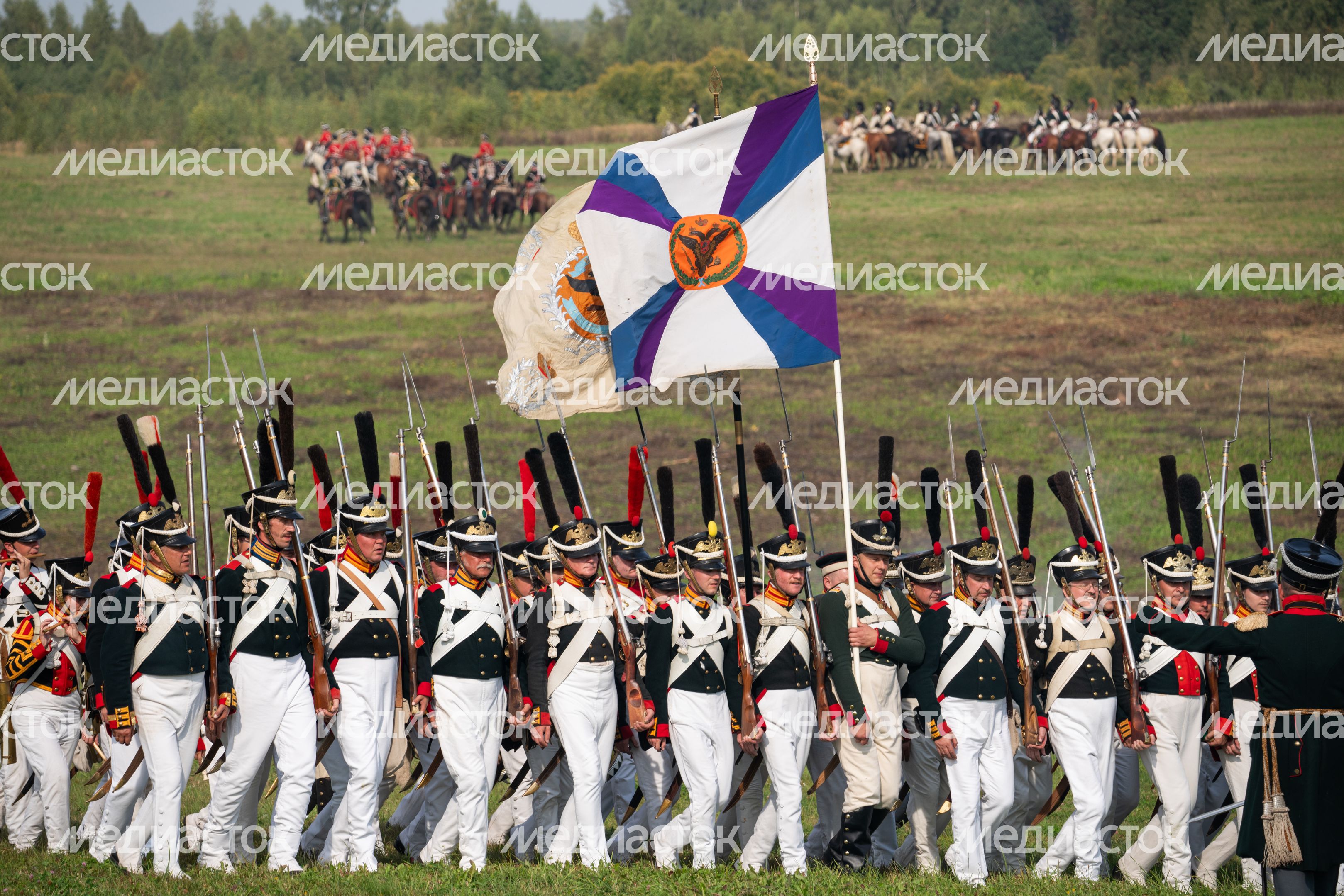 Реконструкция Бородинского сражения 2024