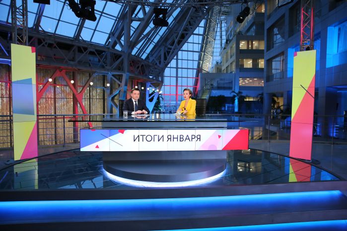 Итоги месяца с губернатором Подмосковья в эфире телеканала «360о»