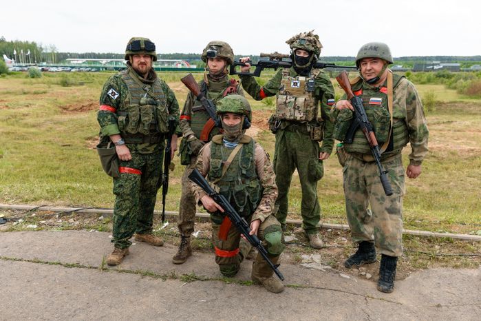 Реконструкция современных боевых действий в парке «Патриот» Одинцовского округа