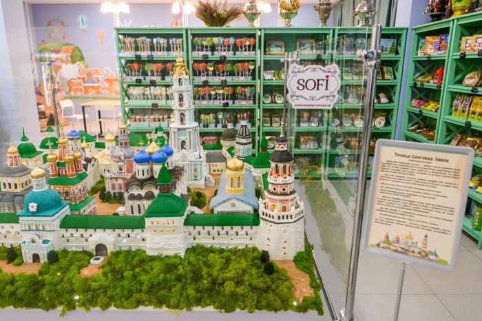 Троице-Сергиева лавра из пряников от пряничной мастерской Sofi