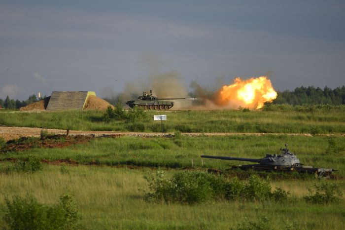 Международный военно-технический форум «Армия-2015». Динамический показ