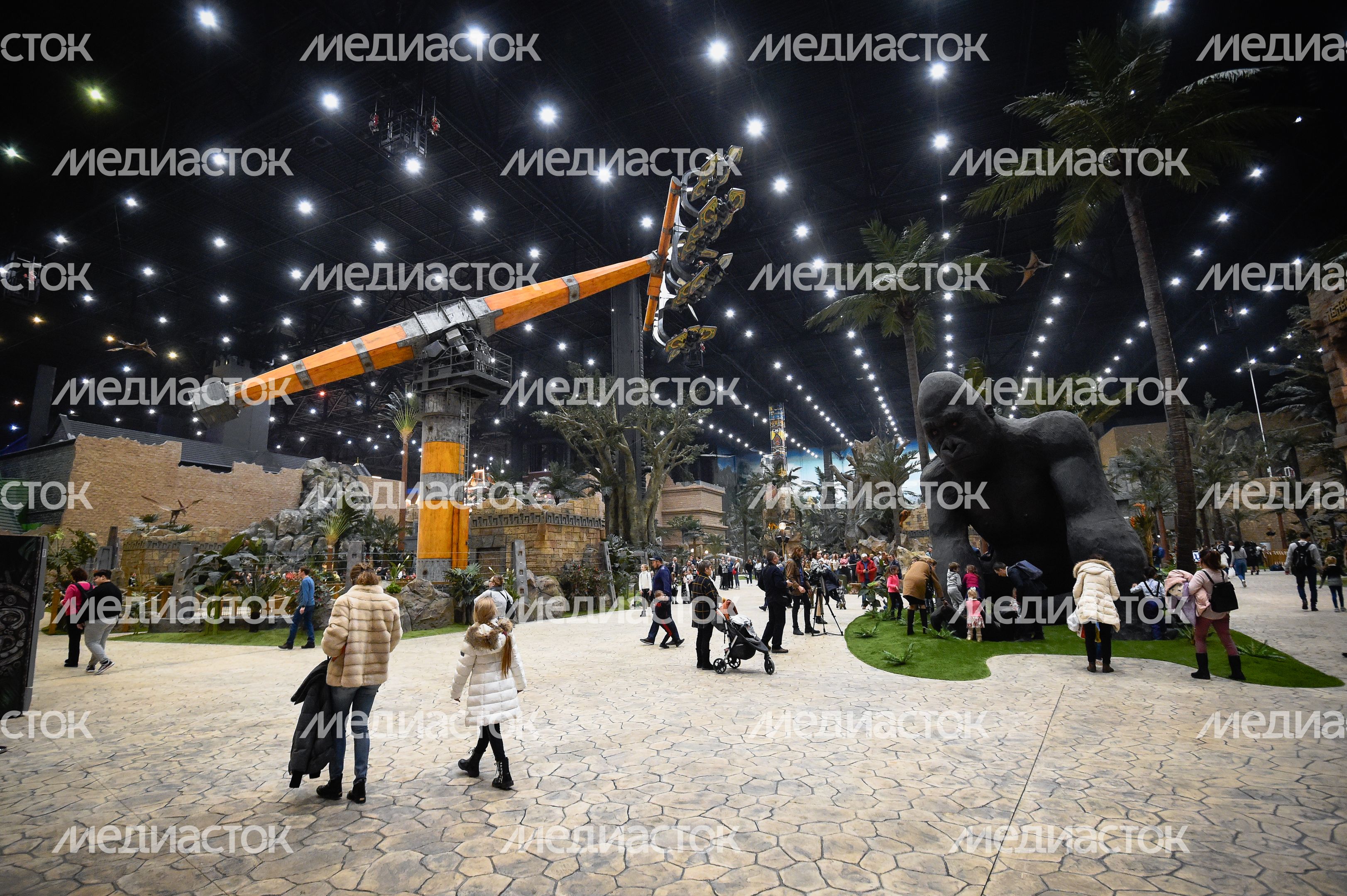 Открытие парка развлечений «Остров мечты» в Москве