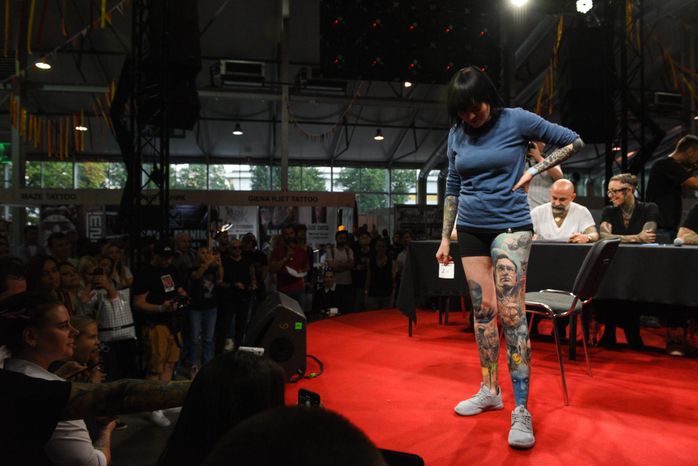 Открытие фестиваля «Russian Tattoo Expo» в Москве