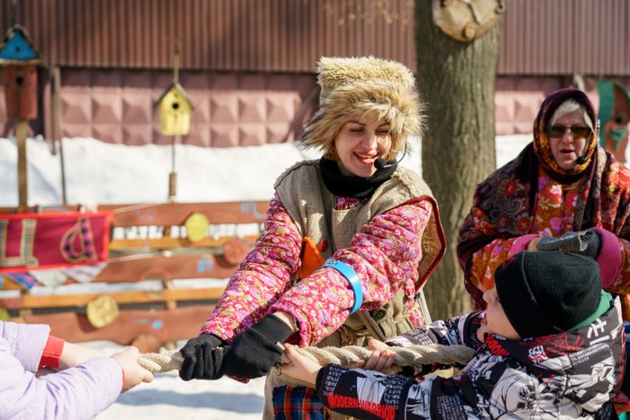 Широкая Масленица в Школе ремесел в Коломне