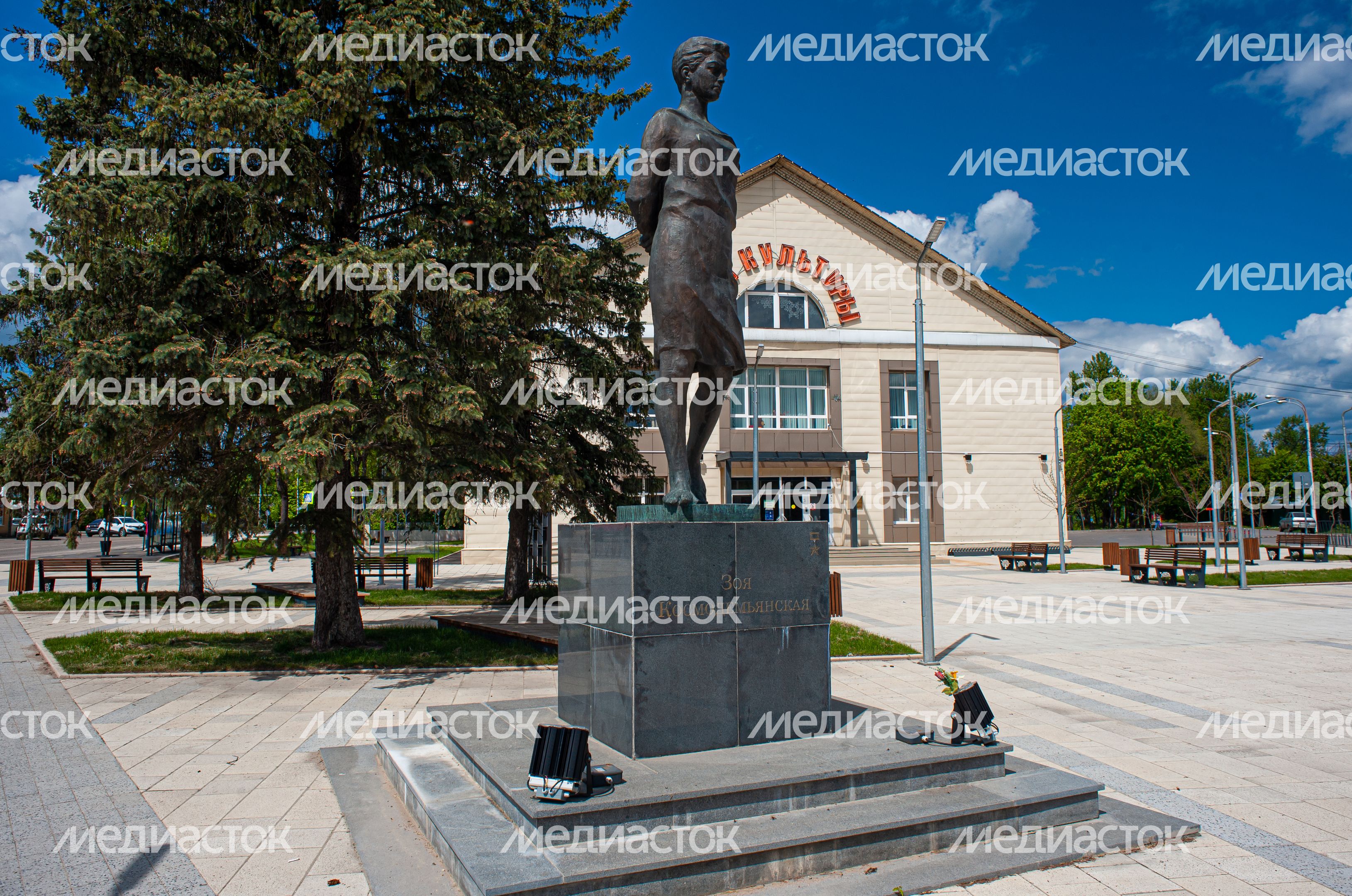 Весенние виды города Руза