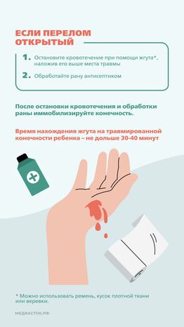 Первая помощь при переломах Вертикаль 06