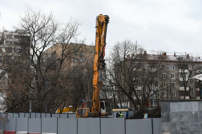 Снос кинотеатра «Соловей» в Москве