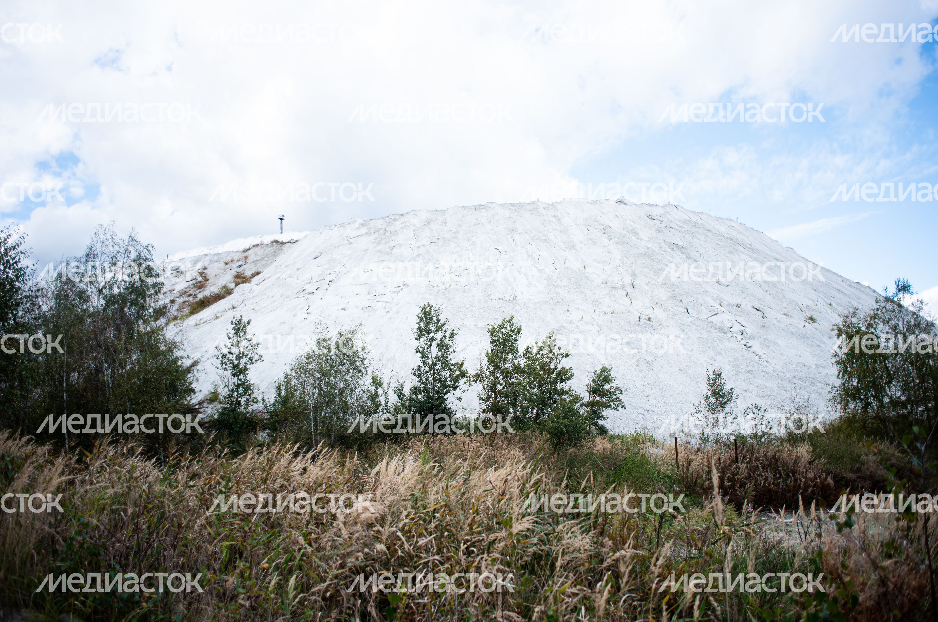 Белая гора в городе Воскресенск