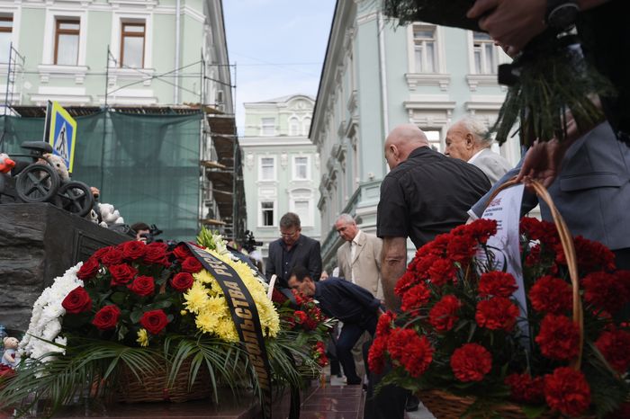 Митинг «Без слов» в память о жертвах трагедии в Беслане прошел в Москве