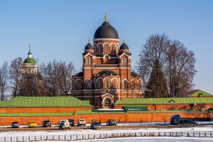 Спасо-Бородинский женский монастырь в деревне Семеновское Можайского округа