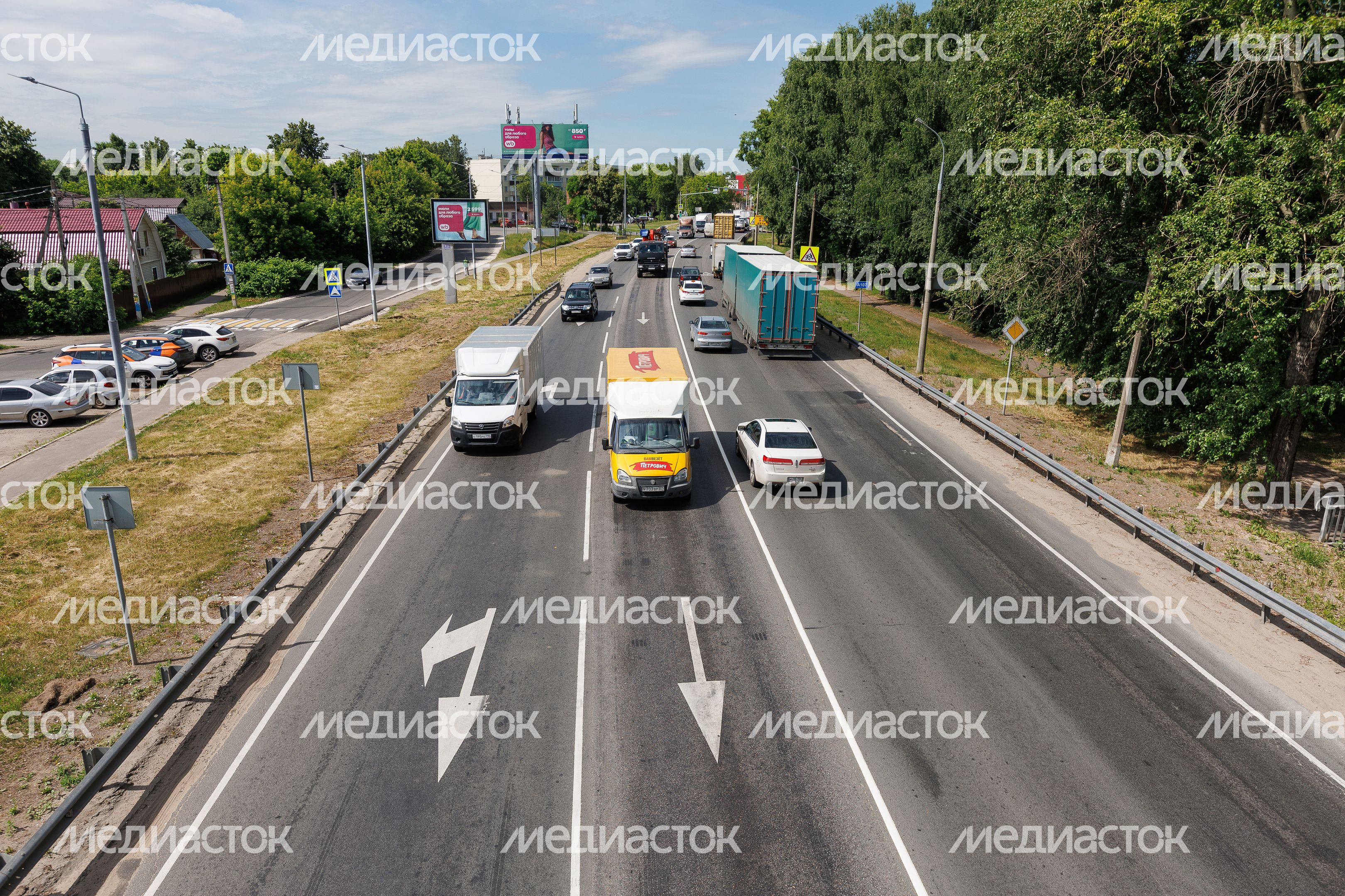 Летние виды города Бронницы