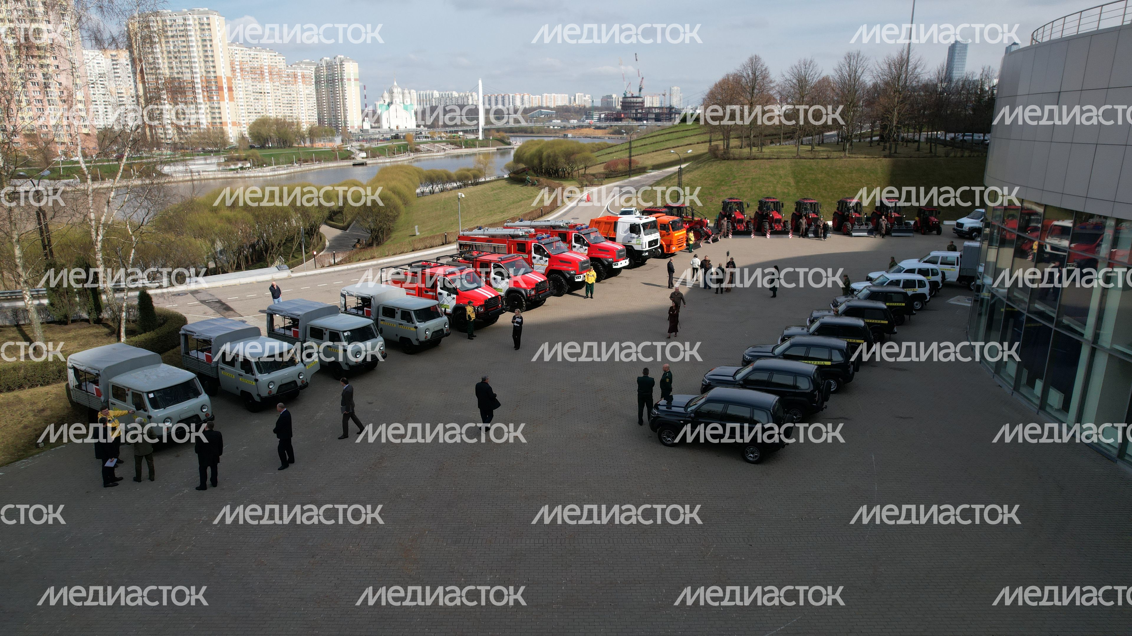 Передача специализированной лесотехники лесничествам Подмосковья Передача специализированной лесотехники лесничествам Подмосковья