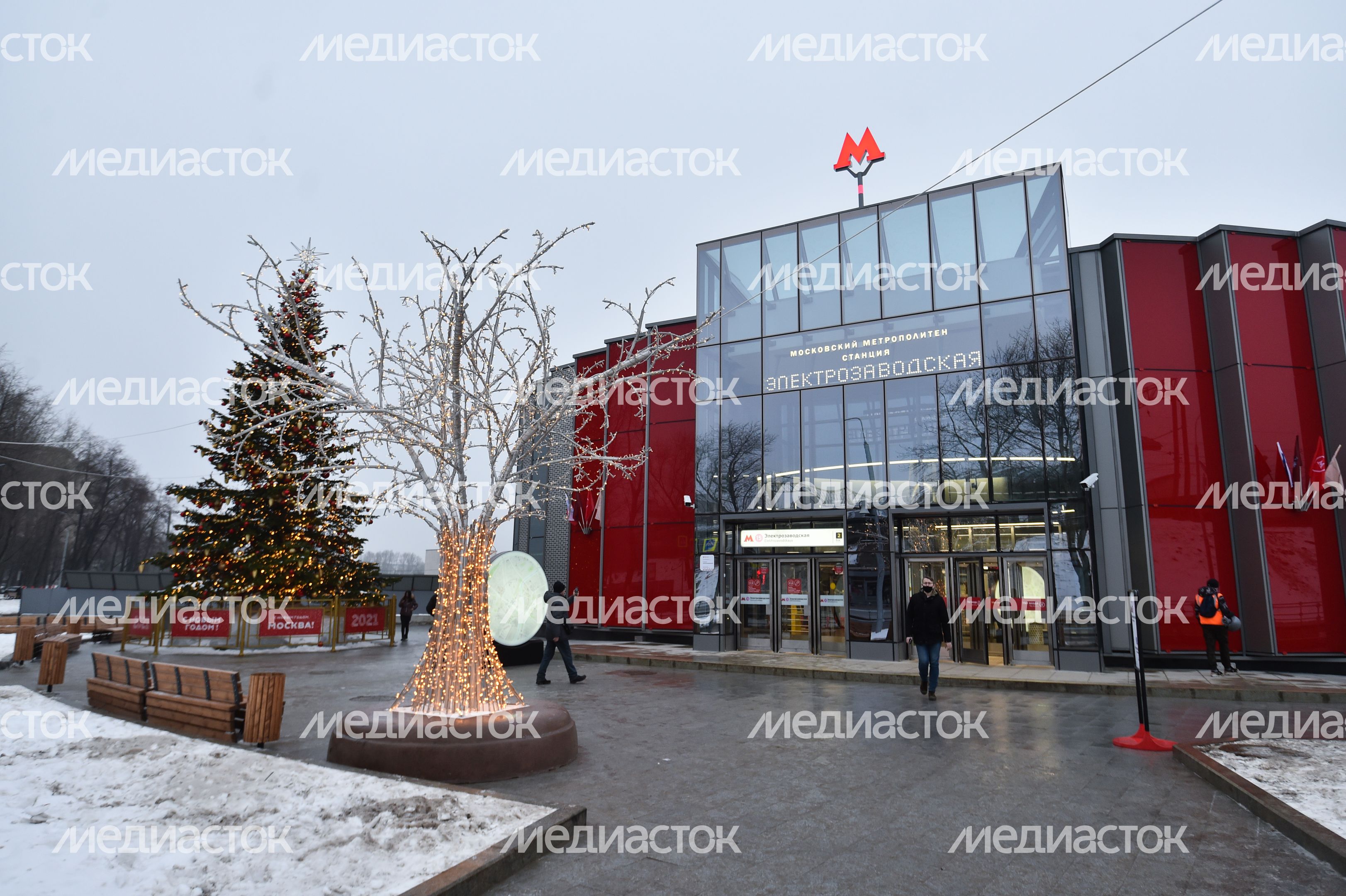 Открытие станции «Электрозаводская» Большой кольцевой линии метро