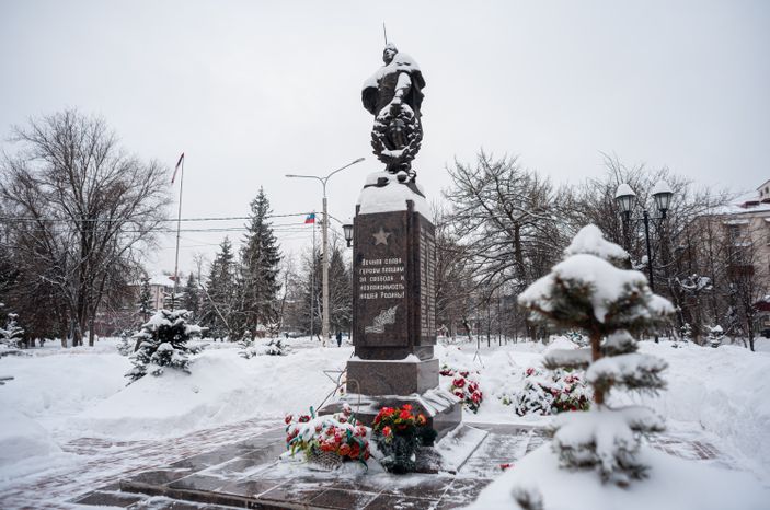 Зимние виды города Солнечногорск