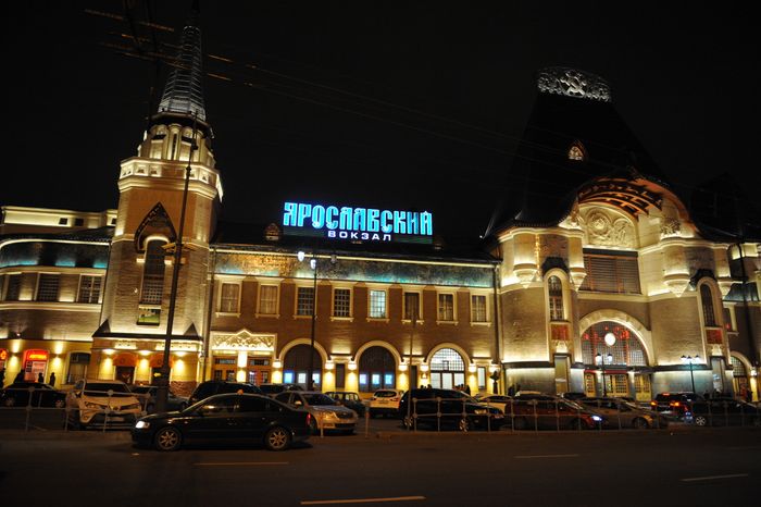 Ярославский вокзал в Москве