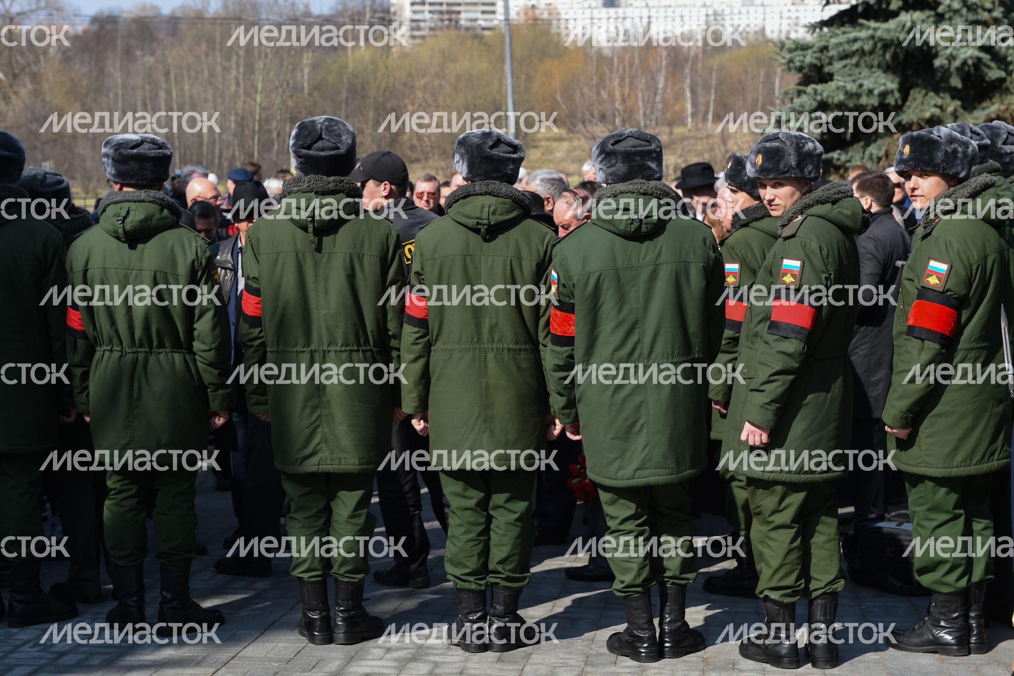 Церемония прощания с космонавтом Георгием Гречко в Москве