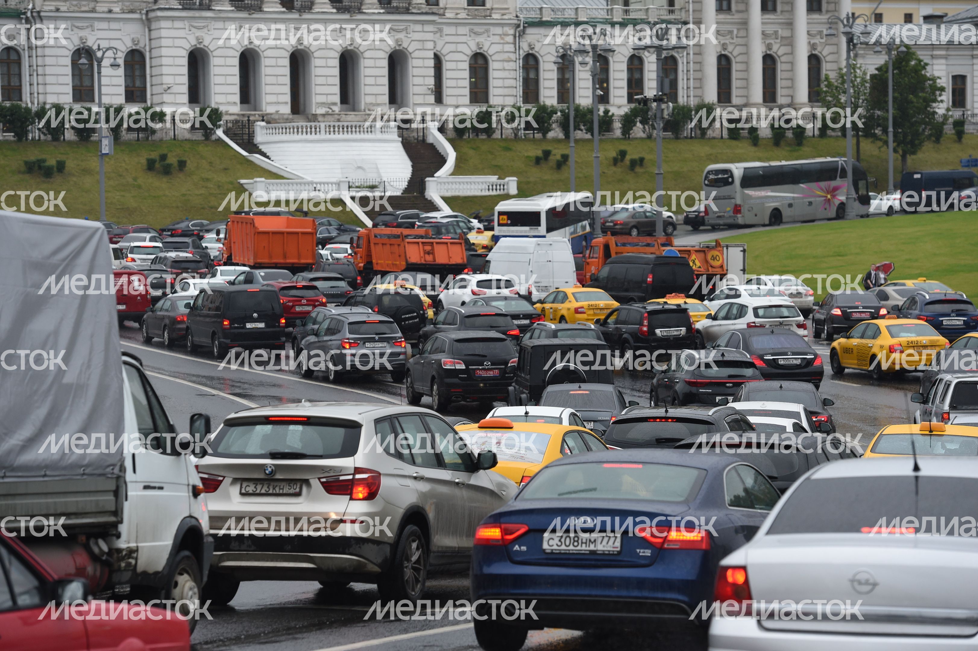 Пробки в Москве