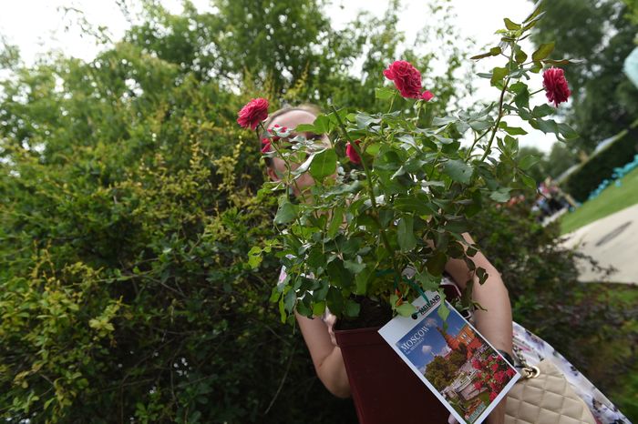 Открытие фестиваля садов и цветов Moscow Flower Show в парке «Музеон» в Москве