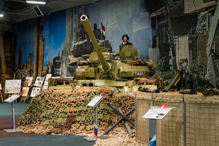 Парк «Патриот». Выставка «Сирийский конфликт. Миротворческая миссия России»