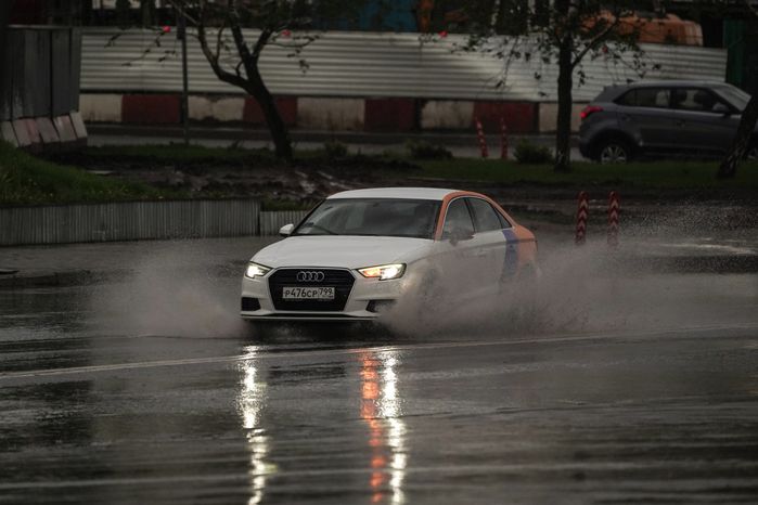 Дождливая погода в Москве