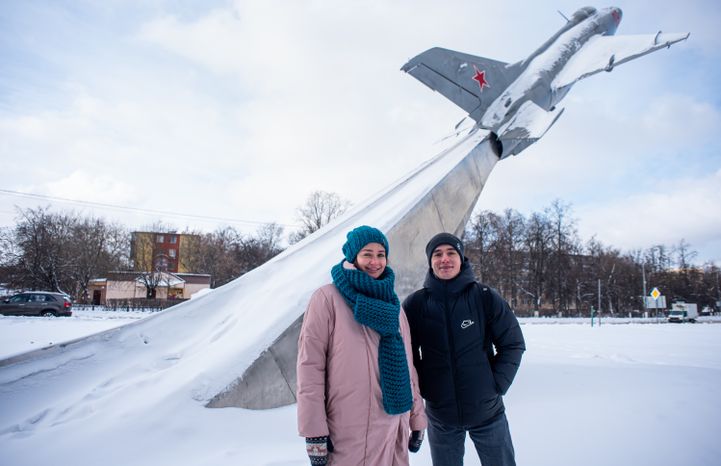 Зимние виды города Жуковский