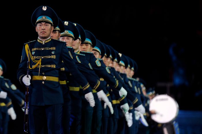 Фестиваль «Спасская башня» на Красной площади в Москве