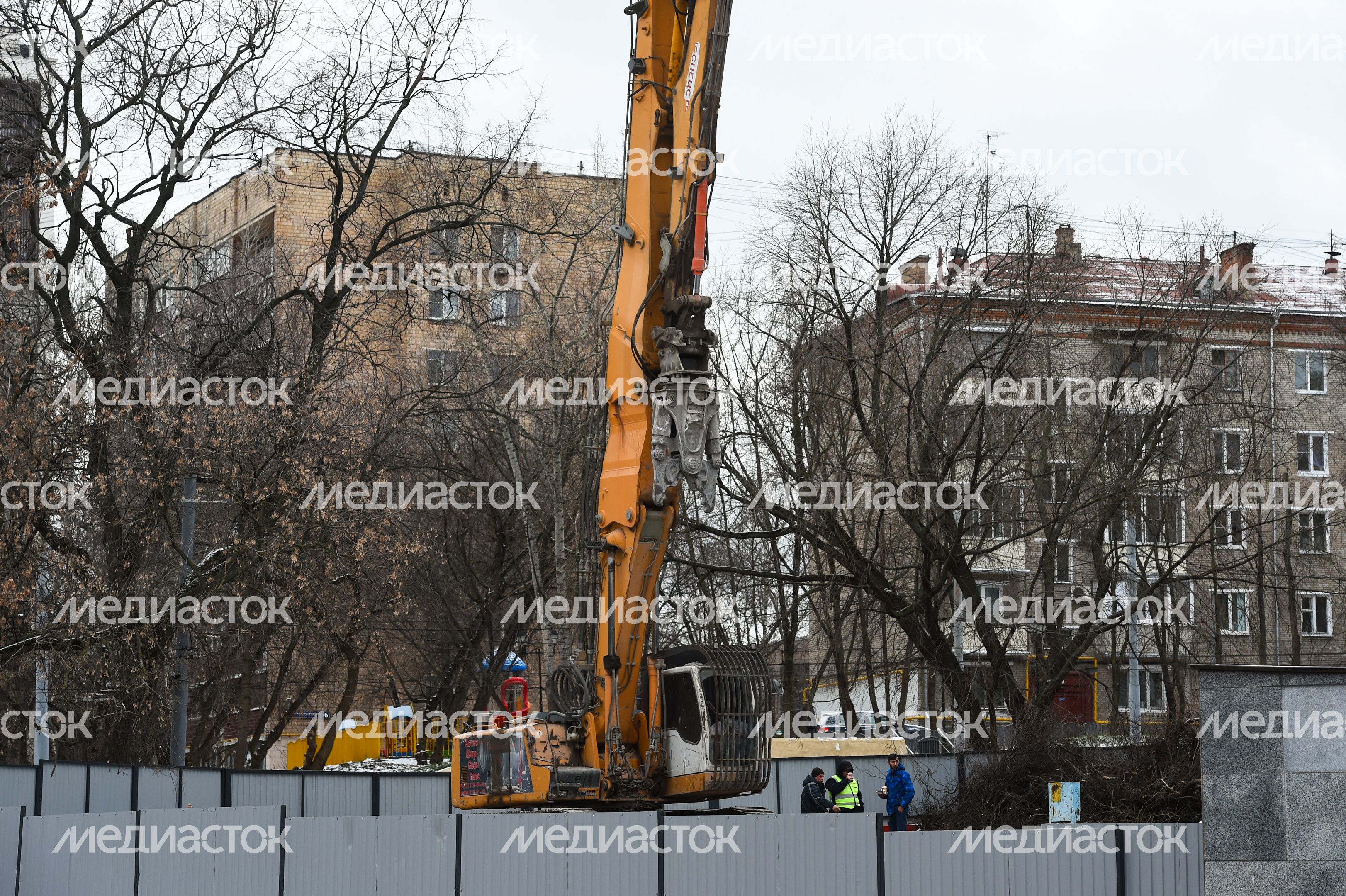 Снос кинотеатра «Соловей» в Москве