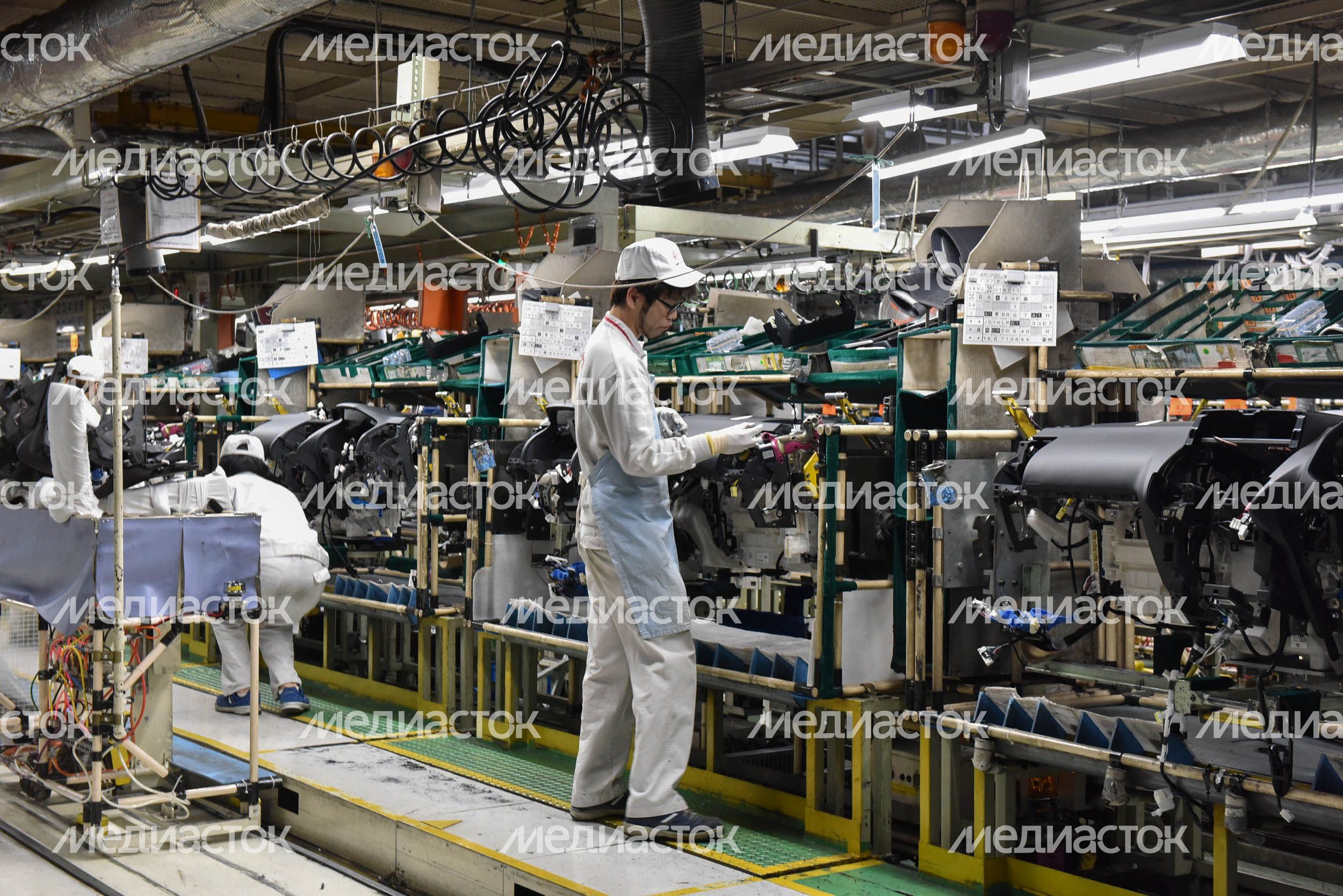 Рабочий визит губернатора Подмосковья на завод компании Hino Hamura plant в Токио