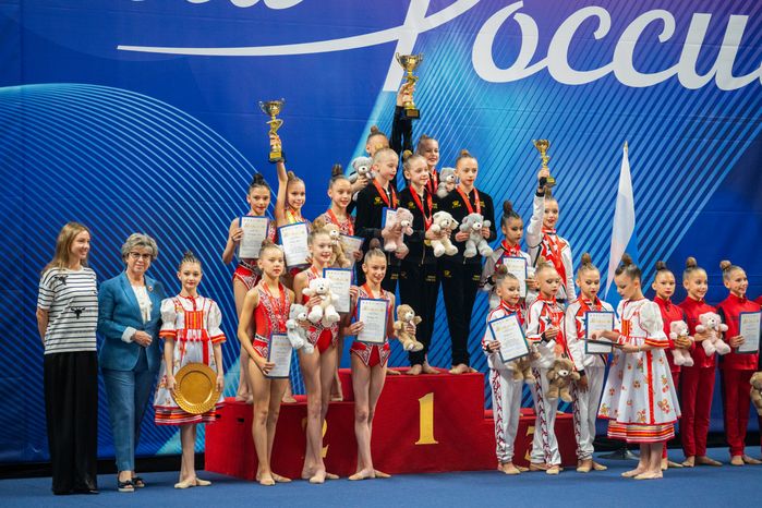 Всероссийские соревнования по художественной гимнастике «Школьная лига России» в Одинцово