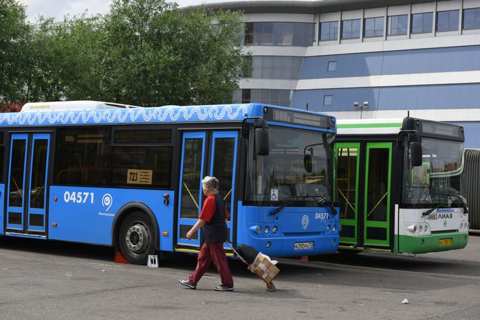 Автобусный парк в Реутове