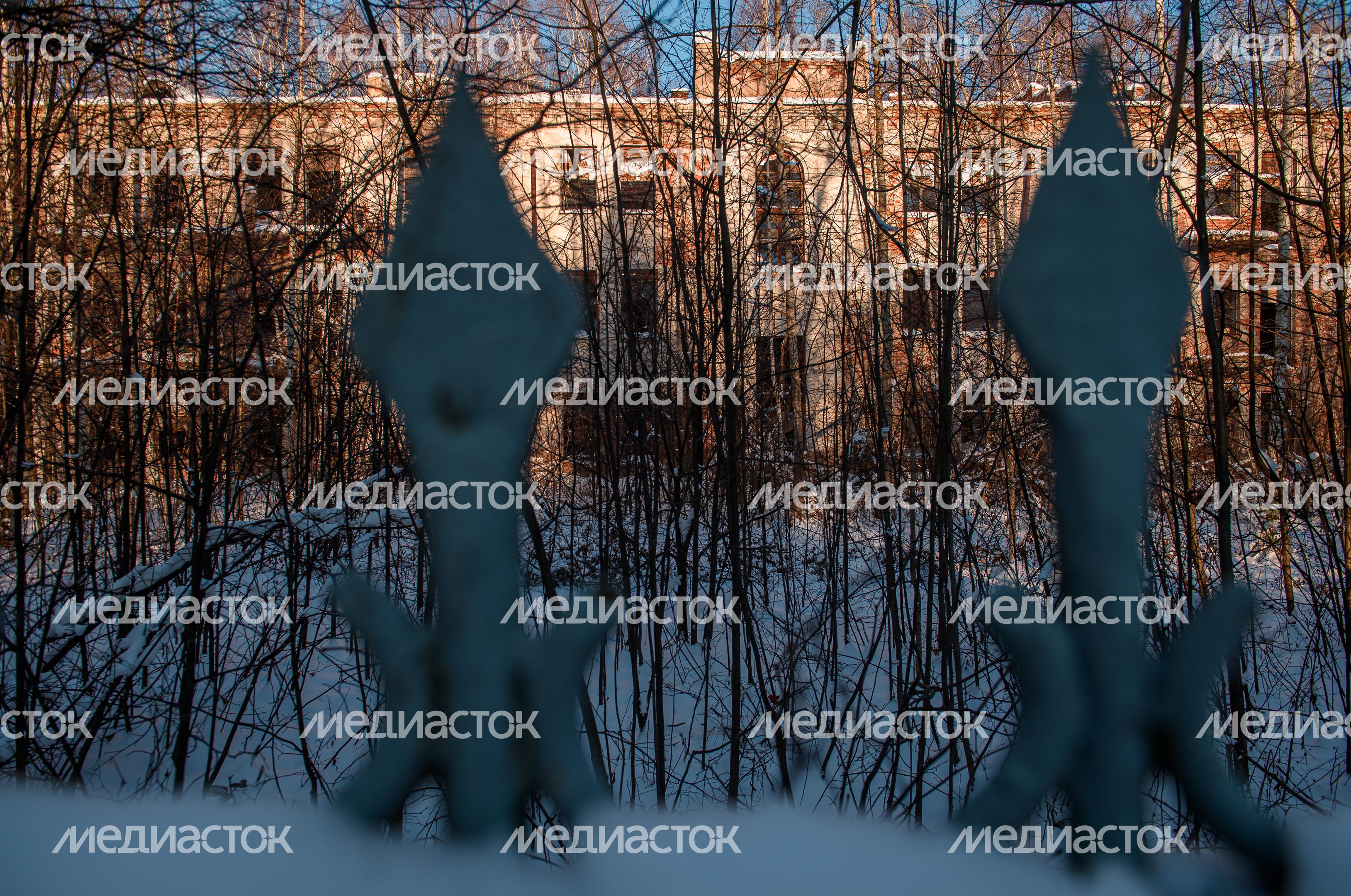 Зимние виды города Калязин