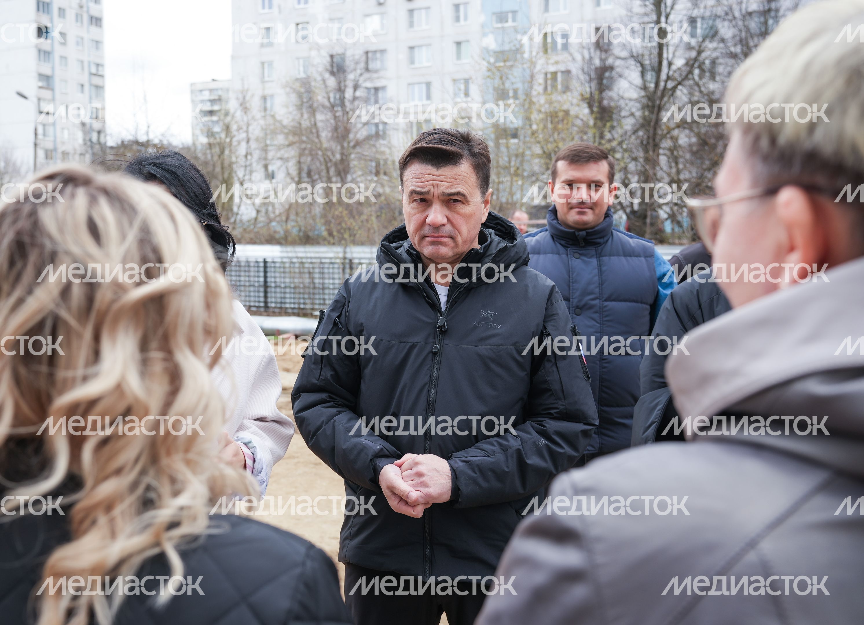 В Лобне продолжается строительство нового здания поликлиники №1