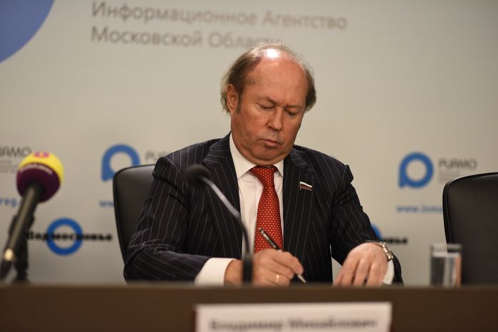 Пресс-конференция на тему модернизации военных городков в Подмосковье
