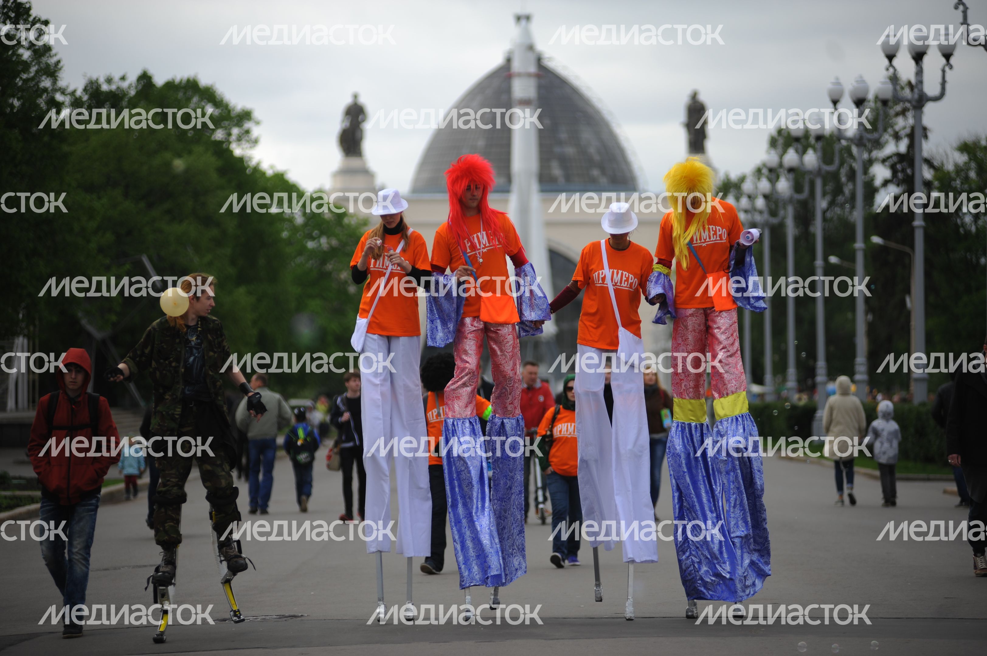Парад мыльных пузырей «Дримфлеш» в Москве