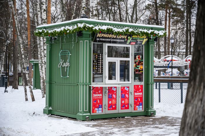 Раменский городской парк в новогодние праздники