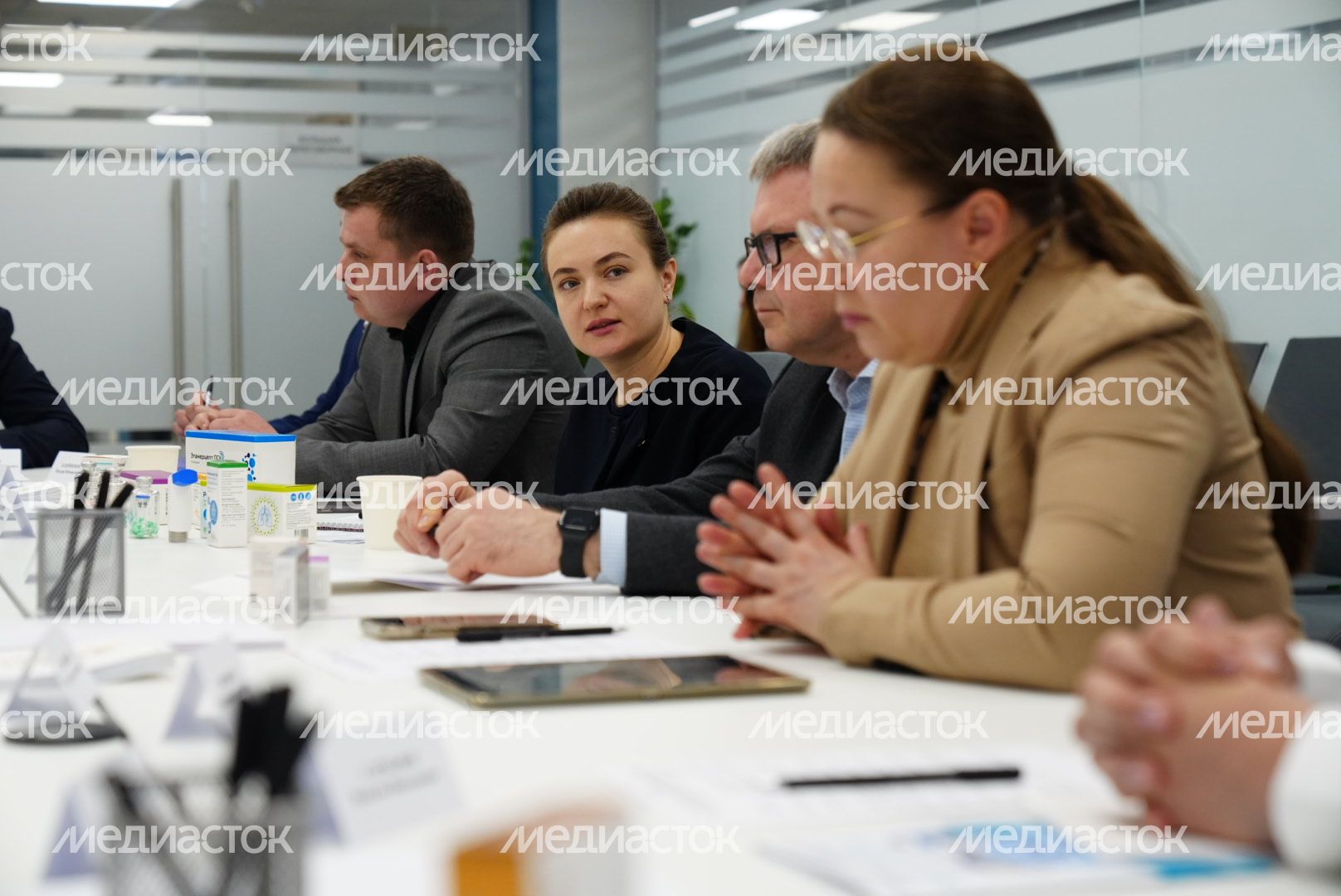Встреча губернатора с фармпроизводителями Подмосковья