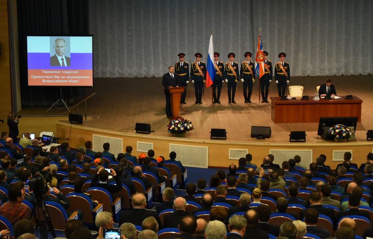 Сбор по подведению итогов деятельности системы РСЧС прошел в подмосковном доме правительства