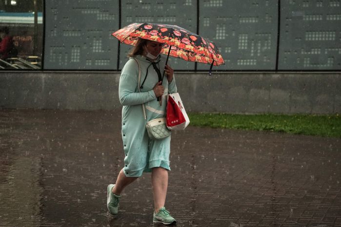 Дождливая погода в Москве