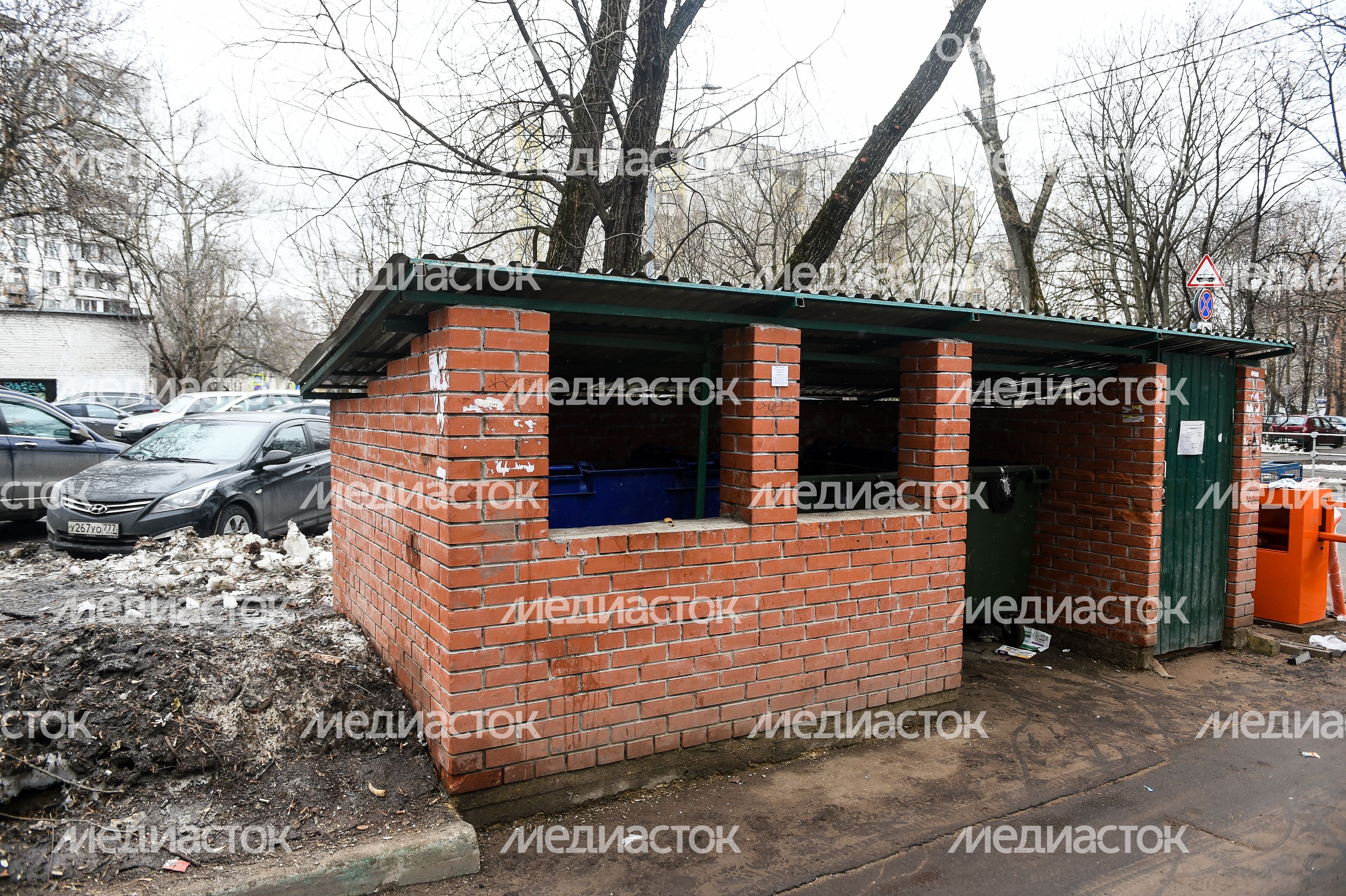Места сбора Бытовых отходов в Москве