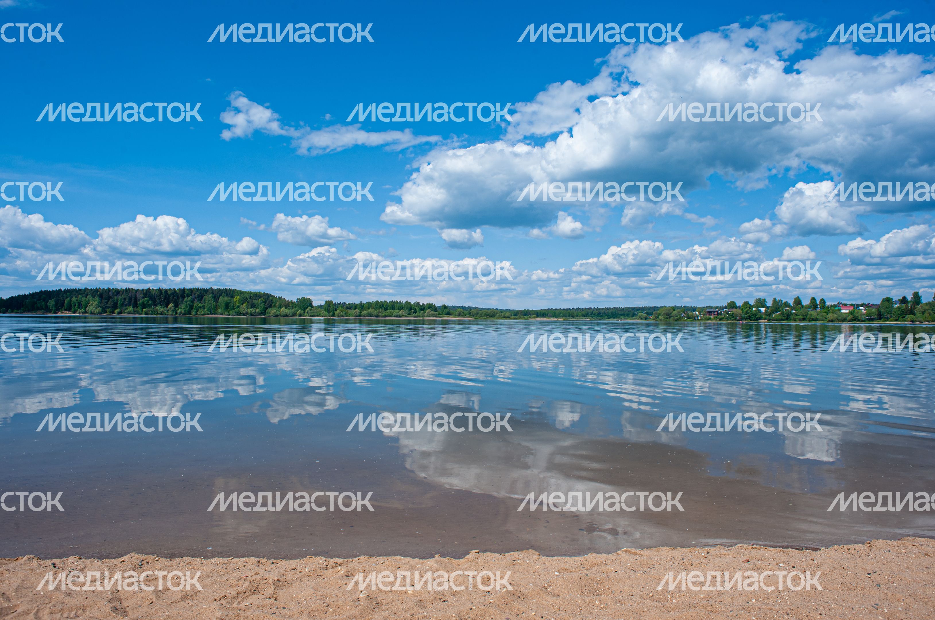 Весенние виды города Руза