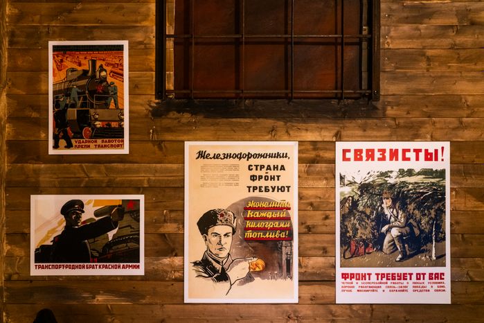 Экспозиция о подвиге железнодорожников в Музейном комплексе «Дорога памяти» Одинцовского округа